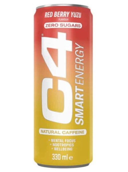 C4 - Red Berry Yuzu (12x330ml)