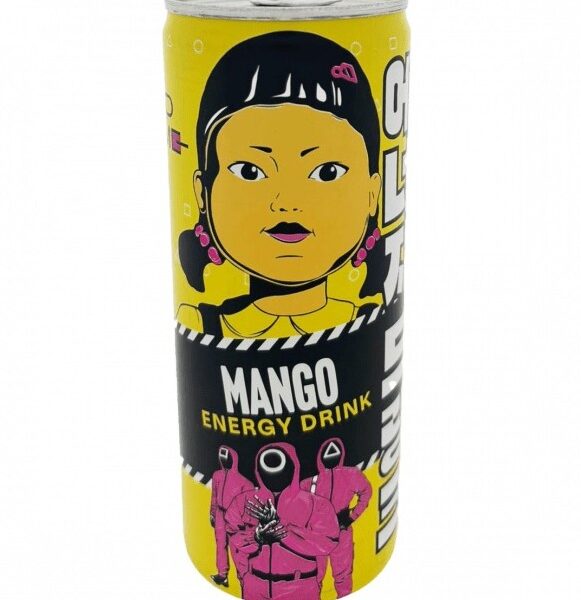 Squid Games - Mango Energy Drink (24x250ml)