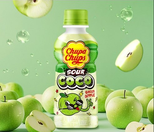Chupa Chups - Sour Coco Green Apple