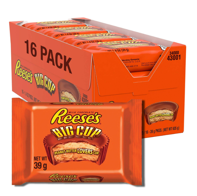 Hershey Reese's Peanut Butter Gig Cup