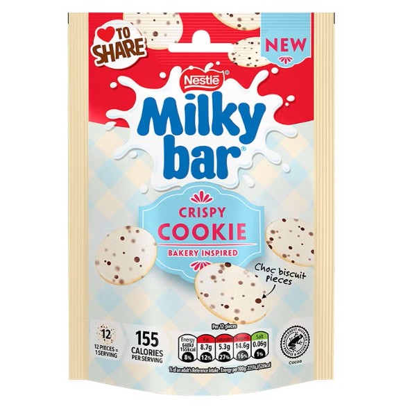 Milky Bar - Buttons Cookie