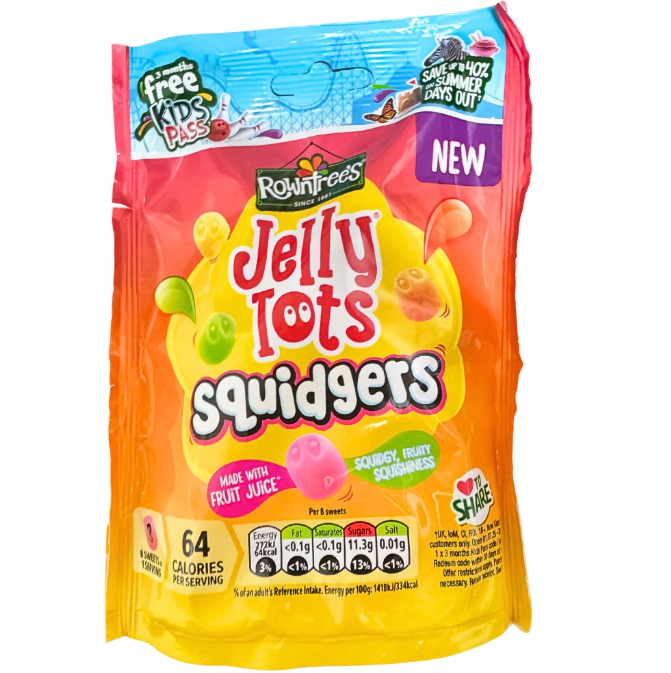 Rowntrees - Jelly Tots Squidgers