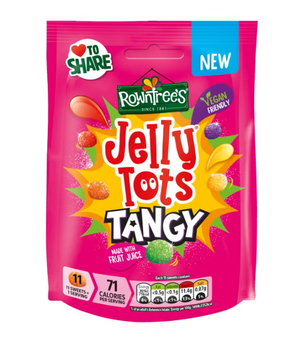 Rowntrees - Jelly Tots Tangy