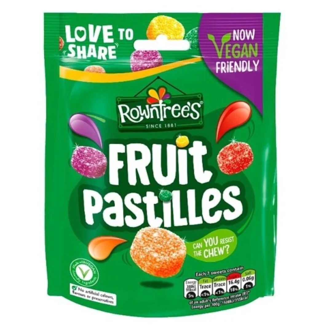 Rowntrees – Fruit Pastilles 143g