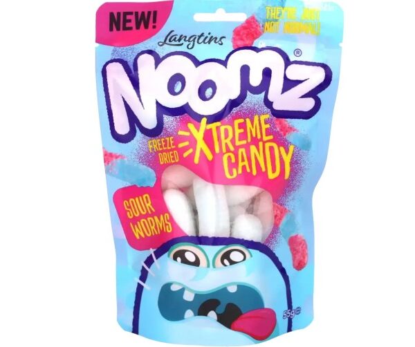 NOOMZ - Freeze Dried Sour Worms (12x55g)
