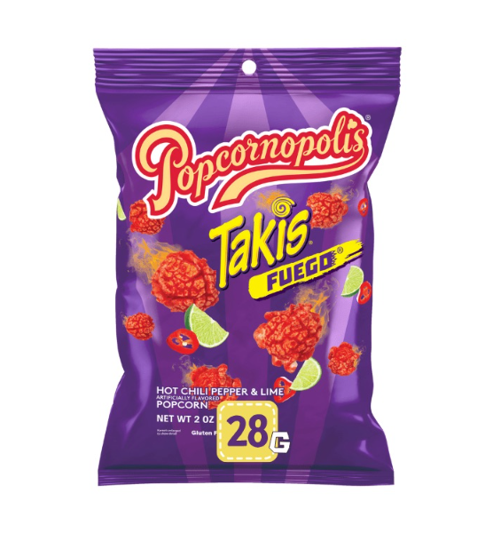 Takis - Popcornopolis Fuego (28gx30)