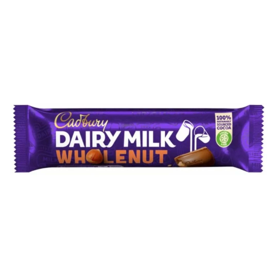 Cadbury - Dairy Milk Whole Nut (48x48g)