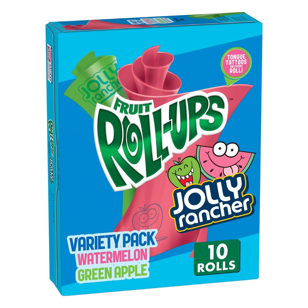 Fruit Roll Ups- Jolly Rancher (10x10x14g)