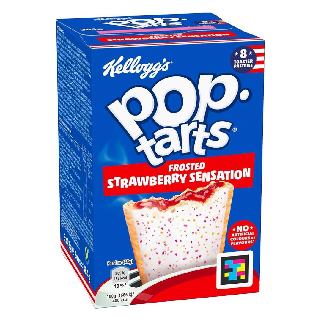 Kellogg’s - Pop Tarts Strawberry 8pack (6x384g)