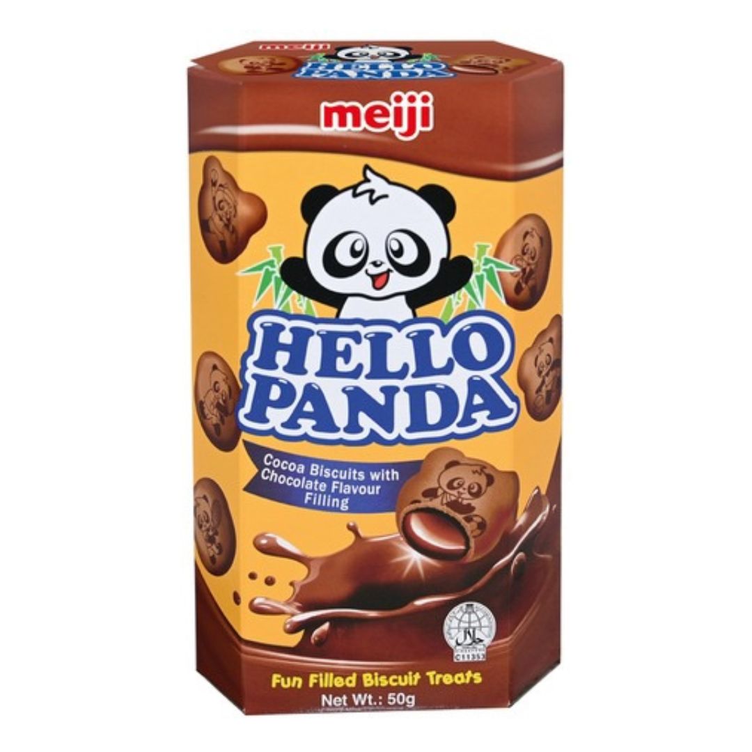 Meji - Hello Panda Biscuits Chocolate Filling (10x50g)