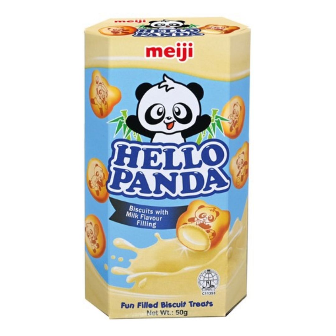 Meji - Hello Panda Biscuits Milk Filling (10x50g)