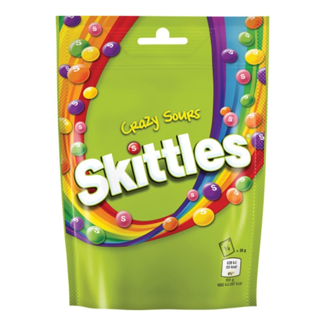 Skittles - Sours Pouch (15x136g)