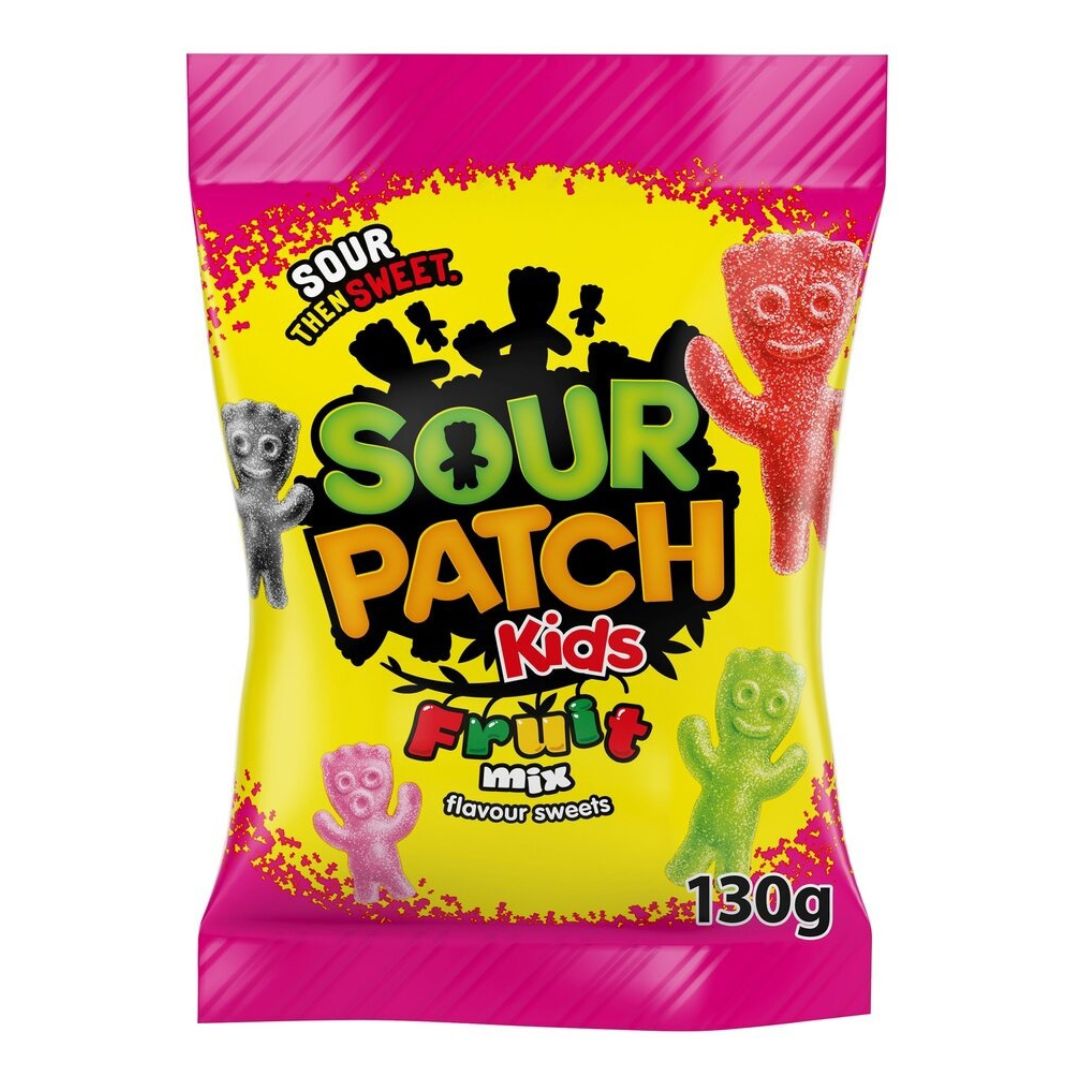 Sour Patch Kids - Fruit Mix (10x130g)
