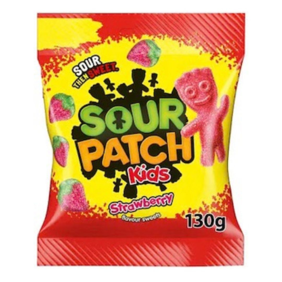 Sour Patch Kids - Strawberry (10x130g)