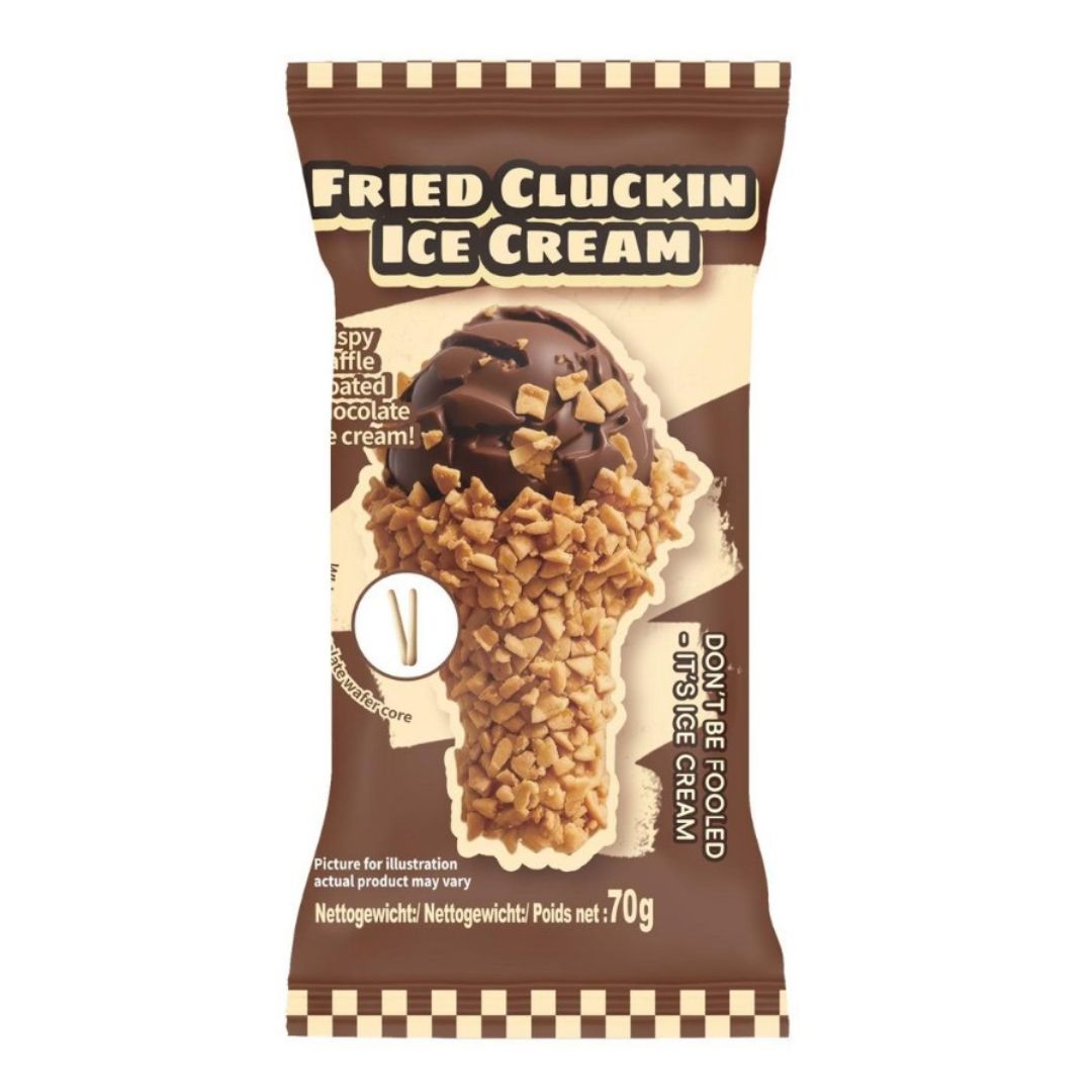 Viral Ice Cream - Chicken leg chocolate