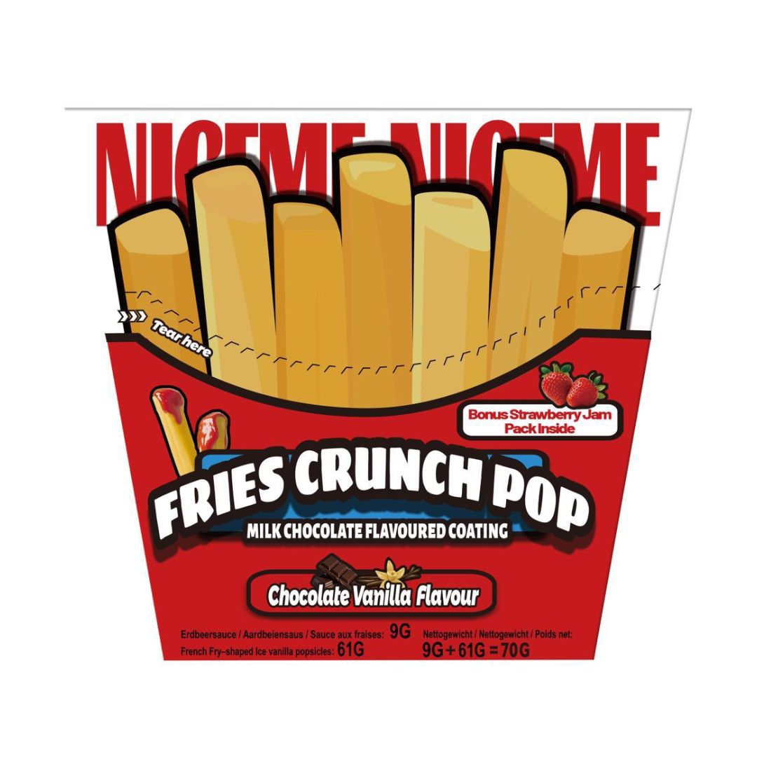 Viral Ice Cream - Fries Crunch Pop