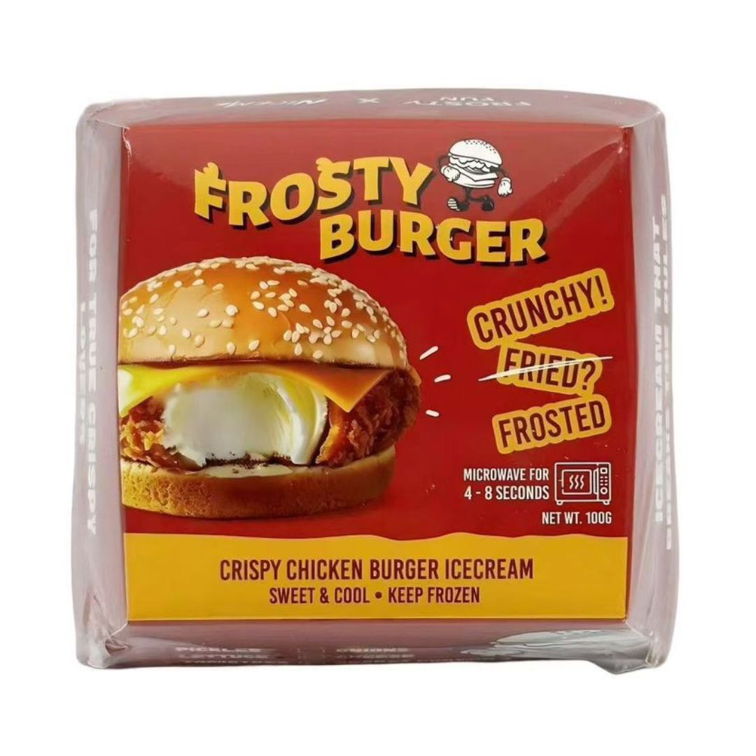 Viral Ice Cream - Frosty Crunchy Chicken Burger