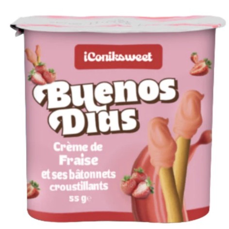 Buenos Dias - Strawberry Cream Sticks