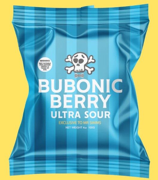 Mr Simms - Bubonic Berry (24x100g)
