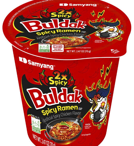 Samyang- 2x Spicy Cups (30x70g)